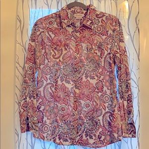 Ariat Snap Long Sleeve Paisley Button Down